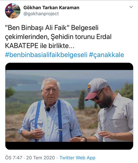 Ben Ali Faik Bey, Belgesel Fotoğrafı